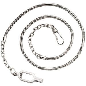 Whistle Chain with Epaulette Clasp